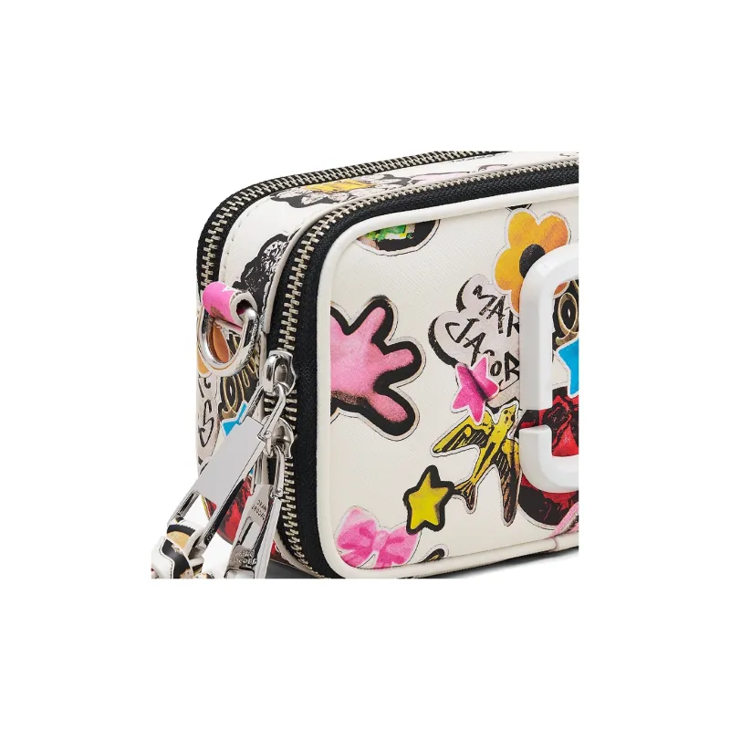 MARC JACOBS The Snapshot Sticker White Multi-7