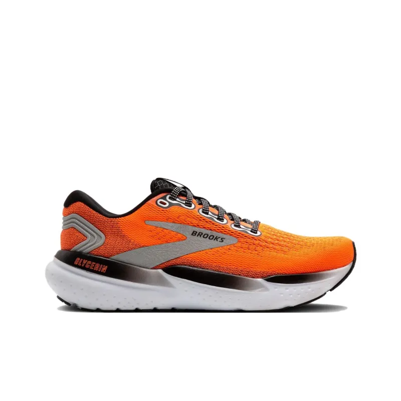 Brooks Glycerin 21 Anti Slip Wear Resistant Low Top Casual Running Shoes Women's Yellow-1