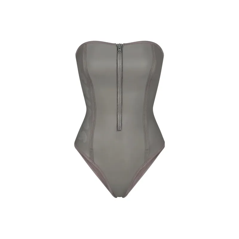 Skims Swimsuit Collection One Piece Swimsuits Women's Gray-0