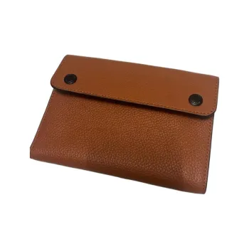 COACH Travel Wallet Leather Money Clip Clutch Regular Men's Brown