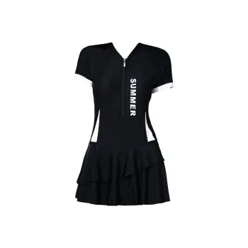 Hao Zhilang One-Piece Swimsuits Women's Black