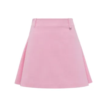 LI NING 1990 x CLOVE Casual Short Skirts Women's Ying Pink
