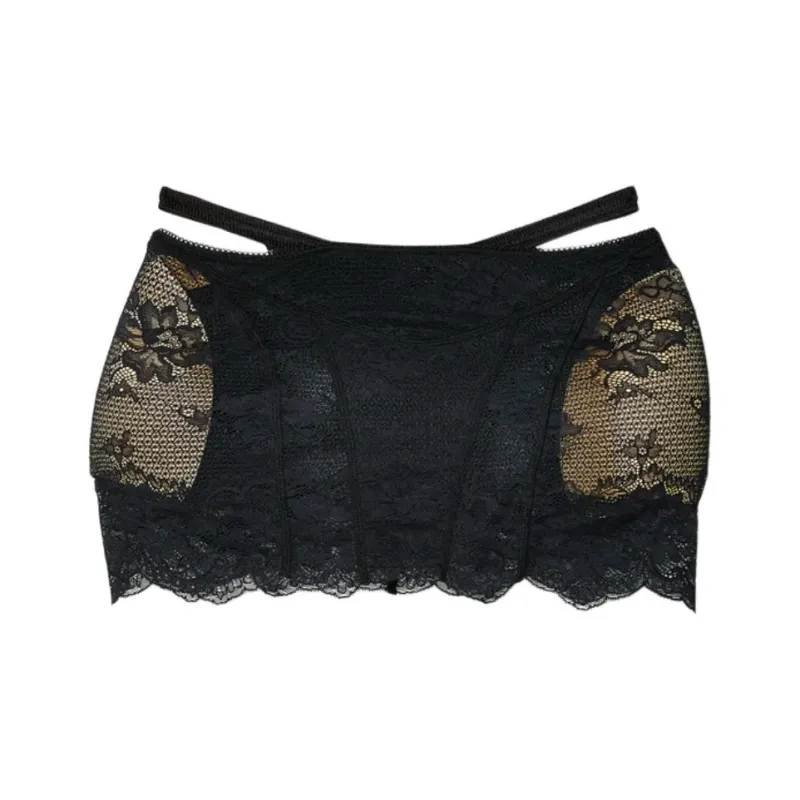 Jean Paul Gaultier X Shayne Oliver Lace Shapewear Skirt-0