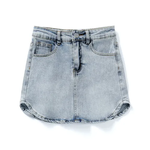 BENGIN Denim Short Skirts Women's Vintage Blue