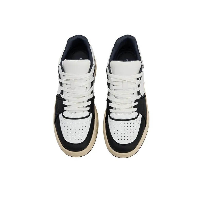 URBAN REVIVO Mid Top Casual Shoes Men's Black-2