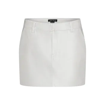 URBAN REVIVO Casual Short Skirts Women's Silver