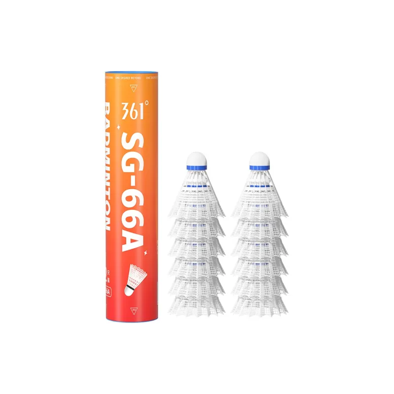 361° SG 66A Nylon Shuttlecock 12 Pack Nylon Shuttlecocks-4