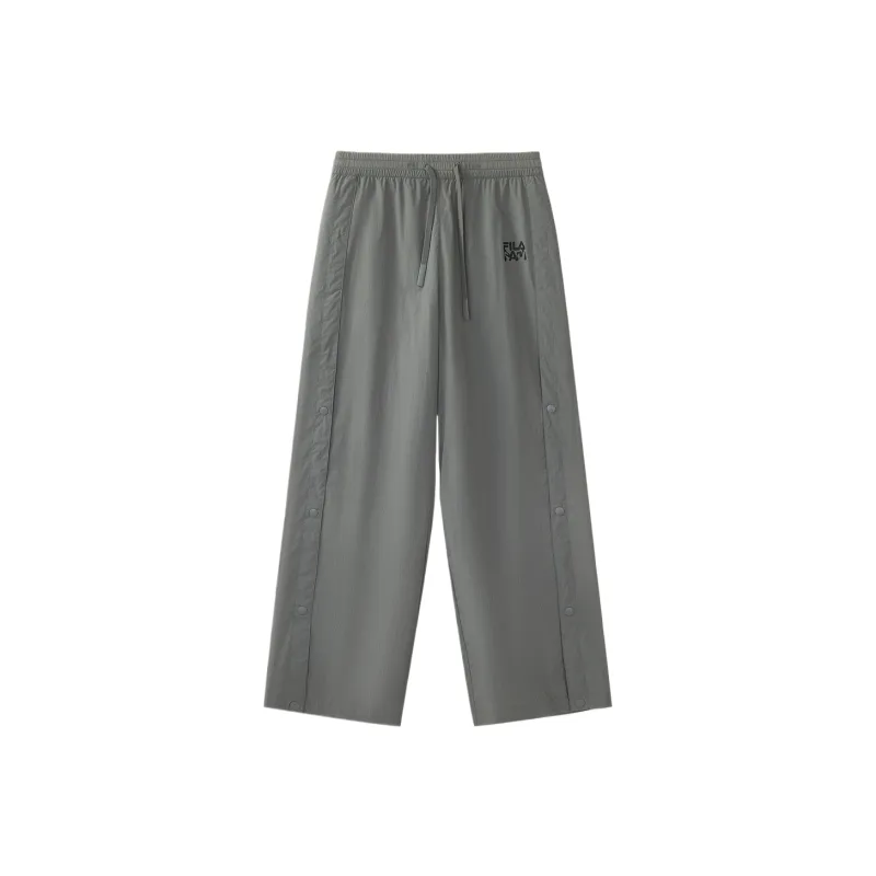 FILA FUSION x P.A.M Casual Pants Women's Dense Smoke Gray-0