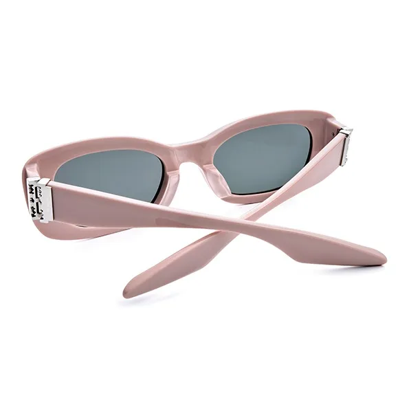 THE OWNER Plate Frame Rectangular Sunglasses Unisex-11