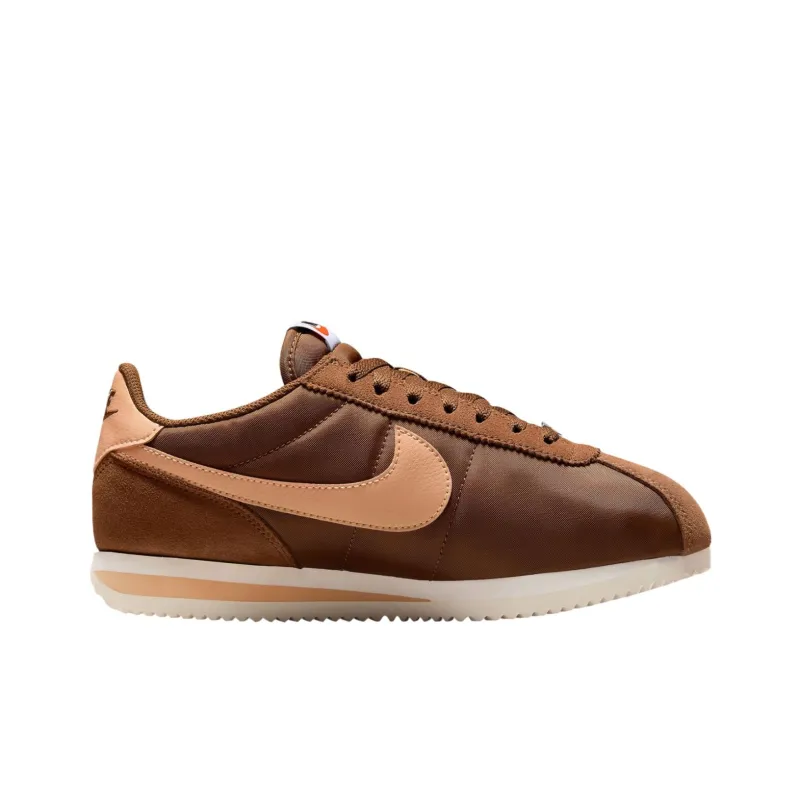 Nike Cortez Anti Slip Wear Resistant Low Top Casual Shoes Unisex Tan-1