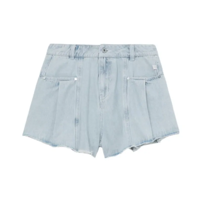 MUSIUM DIV Patch Pocket Mini shorts-0