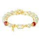 Silver 925-Rising Bamboo Hetian Jade Bracelet