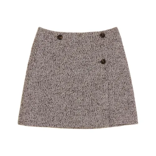 HOLZWEILER FW24 Casual Short Skirts Women's Brown