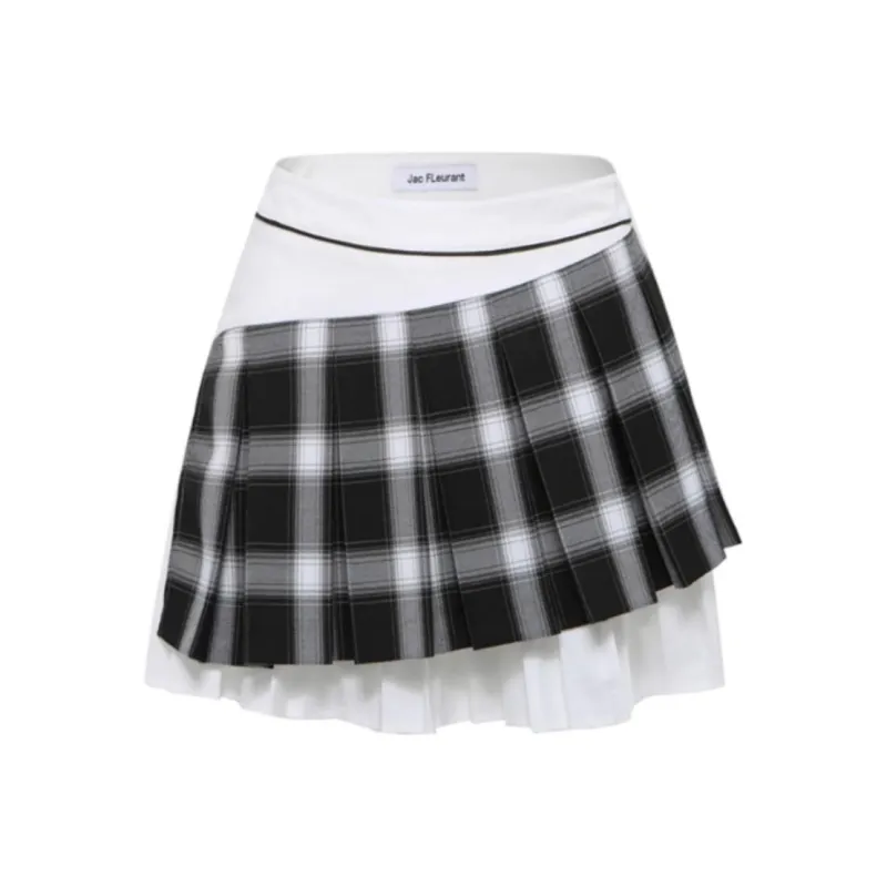 JAC FLEURANT Casual Short Skirts Women's Black-0