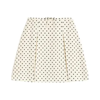 Valentino SS25 Casual Short Skirts Women's Beige