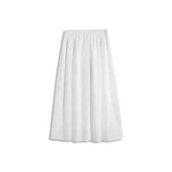Zeng Xiaoxian Casual Long Skirts Women's White