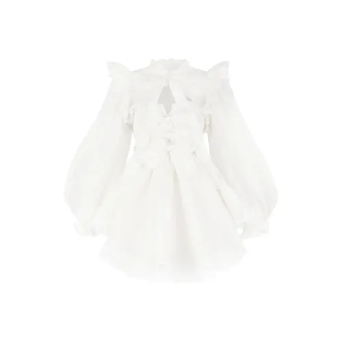Selkie Collection SS24 Skirt Set Women's Ivory White