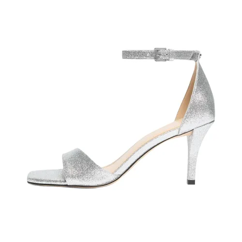 MICHAEL KORS Jaida One Strap Sandals 7.6cm Women's Silver