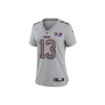 Nike Brock Purdy San Francisco 49ers Super Bowl LVIII Rugby Jerseys Women's Gray