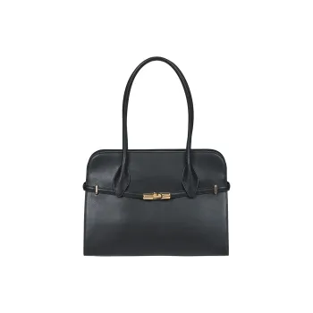 Furla Leather Handbag, Shoulder Bag Women's Black