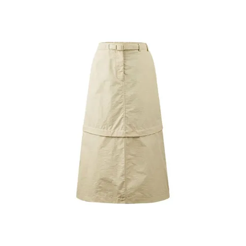 THE NORTH FACE Casual Long Skirts Women's Khaki