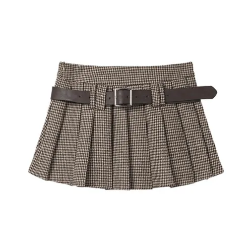 PLAY BUSH Casual Short Skirts Women's Image Color