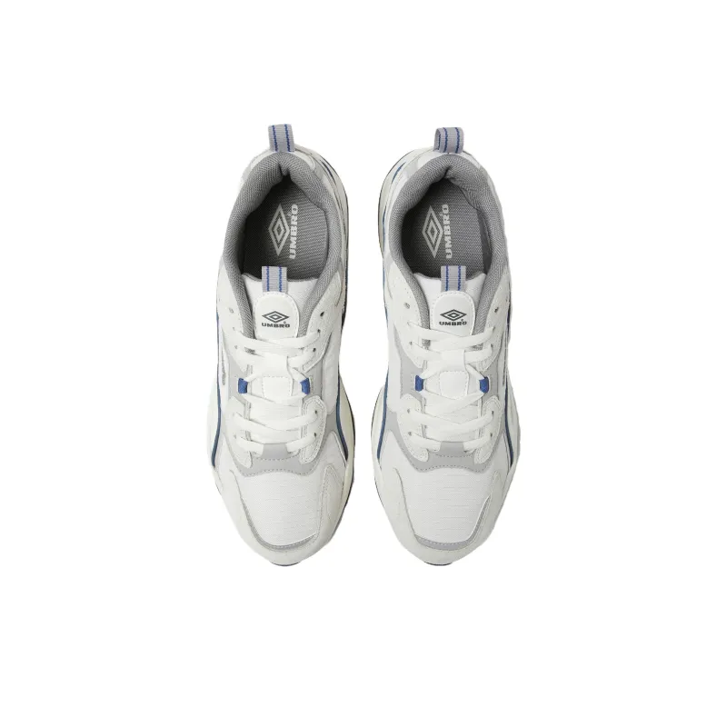 Umbro Anti Slip Wear Resistant Low Top Running Shoes Unisex White-3