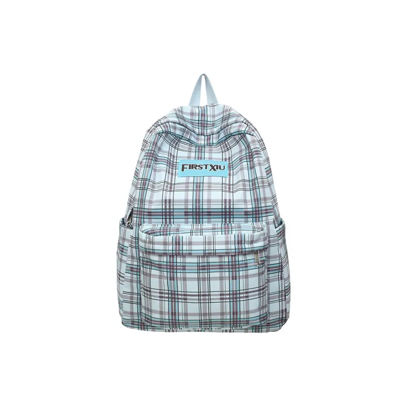 TOUTSEUL YOLO Nylon Backpack Women's Red/Light Green/Blue-5