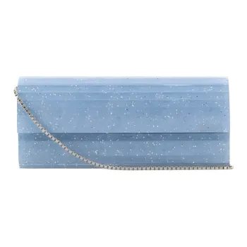 Jimmy Choo Acrylic Crossbody Bag, Shoulder Bag Women's Sky Blue
