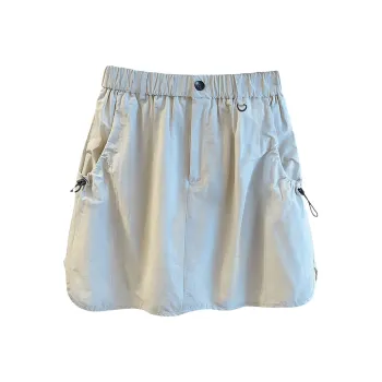 Cypress House Casual Short Skirts Women's Beige