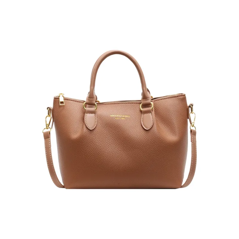 TOUTSEUL YOLO PU Handbag Women's Ecru/Black/Coffee/Pink/Brown-10