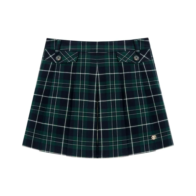 Teenie Weenie Casual Short Skirts Women's Green-0
