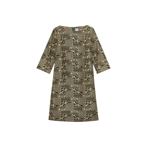 INES DE LA FRESSANGE Long Sleeved Dress Women's Green