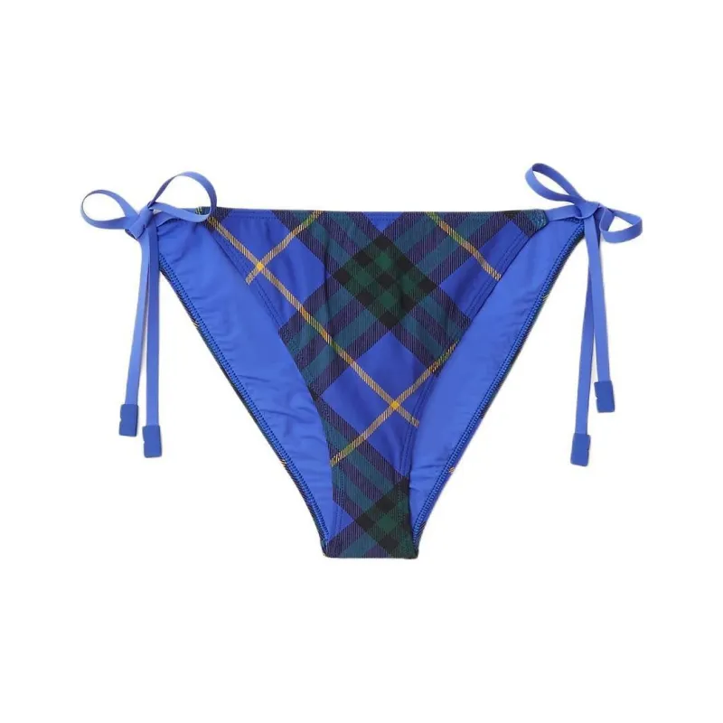 Burberry Checked Bikini Briefs-0