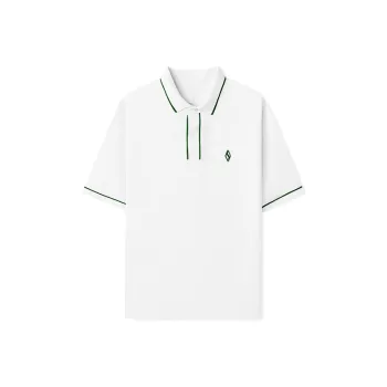 Skechers Yazhuan Series Polo Shirt Men's Bright White
