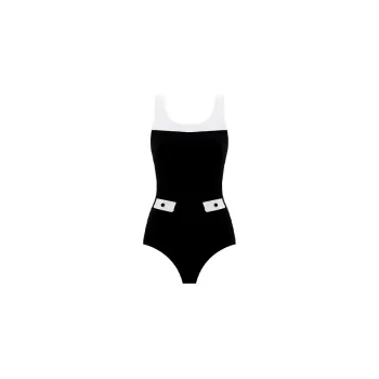 BALNEAIRE One Piece Swimsuits Women's Black/White