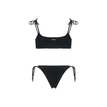 OFF-WHITE Crinkled-effect Bikini