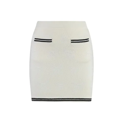 Self portrait Bow Jacquard Mini Skirt