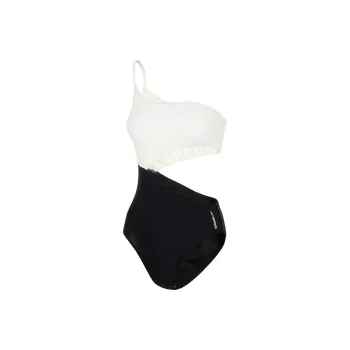 Speedo One-piece Swimsuit Women's White Black