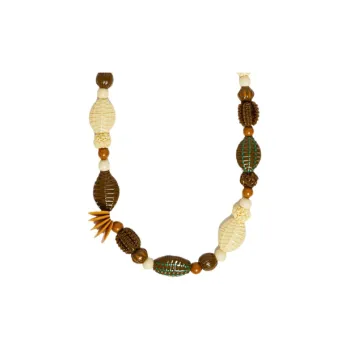 WEEKEND MaxMara Resin, Polyvinyl Chloride, Acrylic Resin, Pearl Thread Necklaces Unisex Multicolor