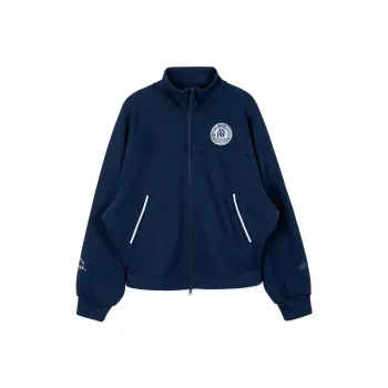 adidas Women'ss Letter Embroidered Running Training Jacket Blue