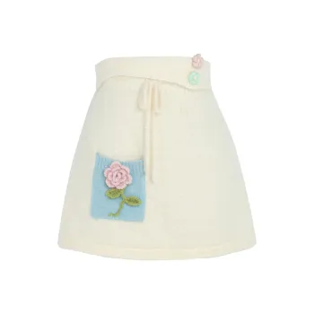 SNBL Casual Short Skirts Women's Apricot