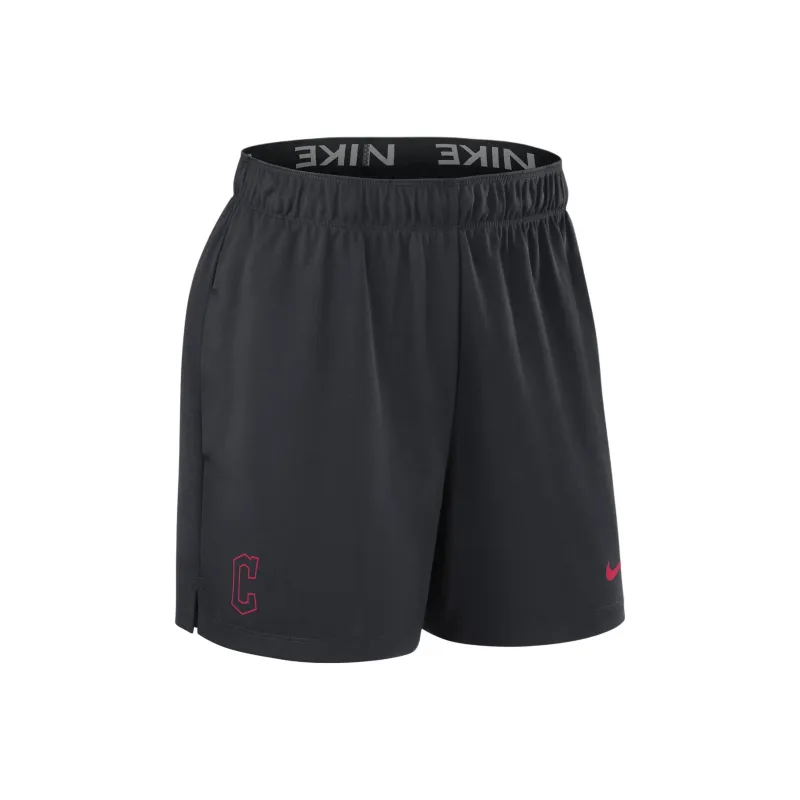 Nike Cleveland Guardians Authentic Collection Practice Women's Nike Dri FIT Mlb Shorts-0