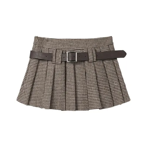 KEAB Casual Short Skirts Women's Coffee