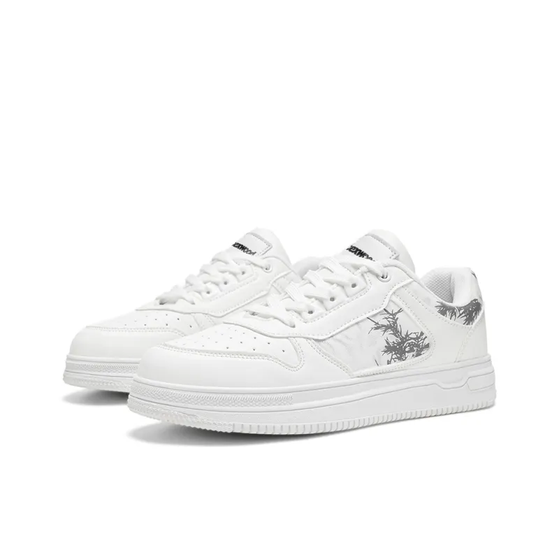 TEXWOOD Chinese Style Blue And White Porcelain Collection Low Top Skateboard Shoes Men's-2