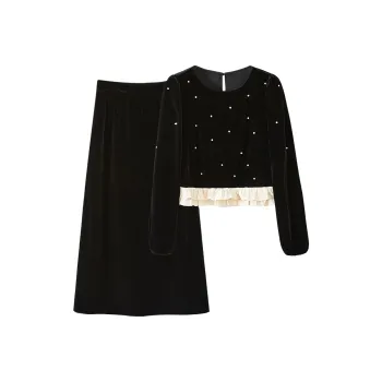 TOUCH Two Piece Skirt Sets Women's