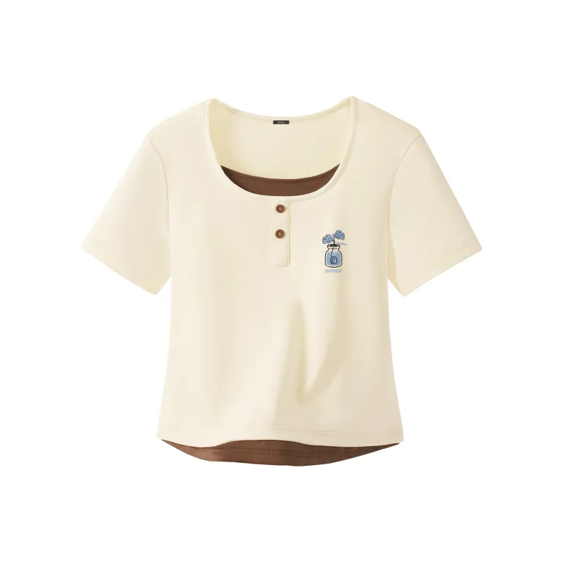 MINISO T Shirts Women's-6