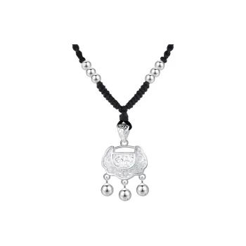 Bear Silversmith High Content Sterling Silver Sterling Silver Necklace Women's