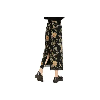 Cypress House Casual Long Skirt Women's Black