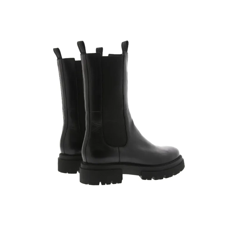 BLACKSTONE Smilla High Crew Chelsea Boots Women's Black-3